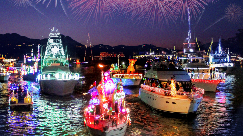 Boat Parade Balboa Bay Resort